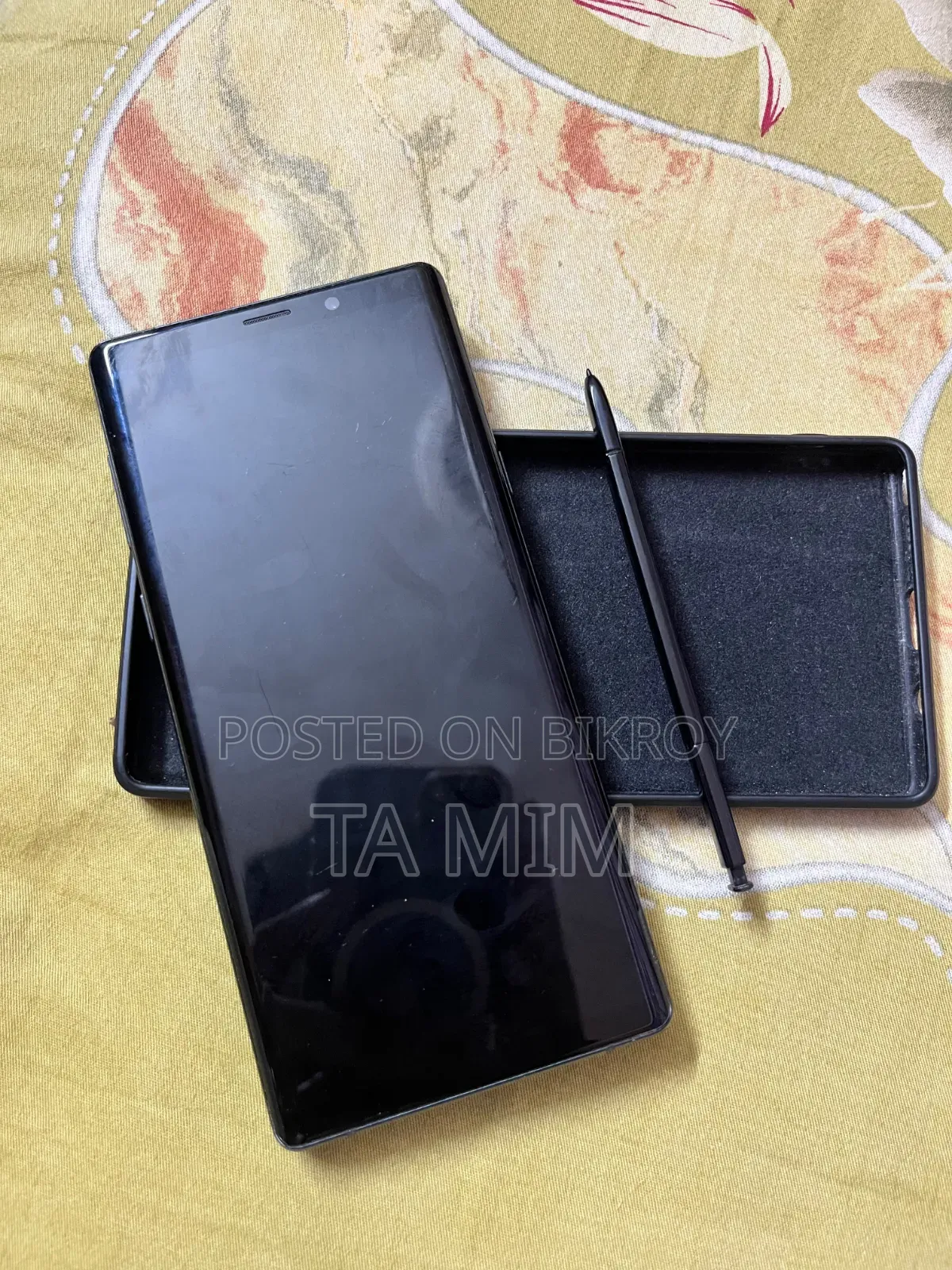 স্যামসাং গ্যালাক্সি নোট ৯ ১২৮ জিবি ব্ল্যাক