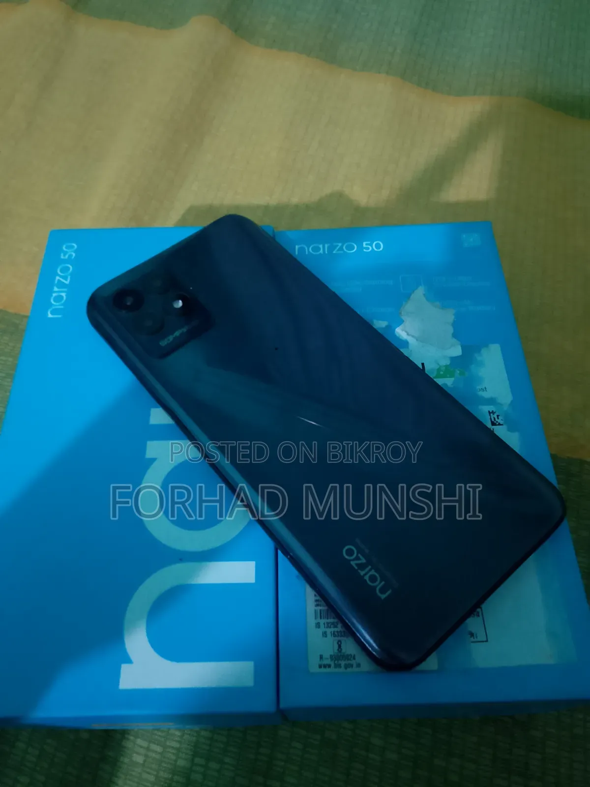 Realme Narzo 50 64 GB Black