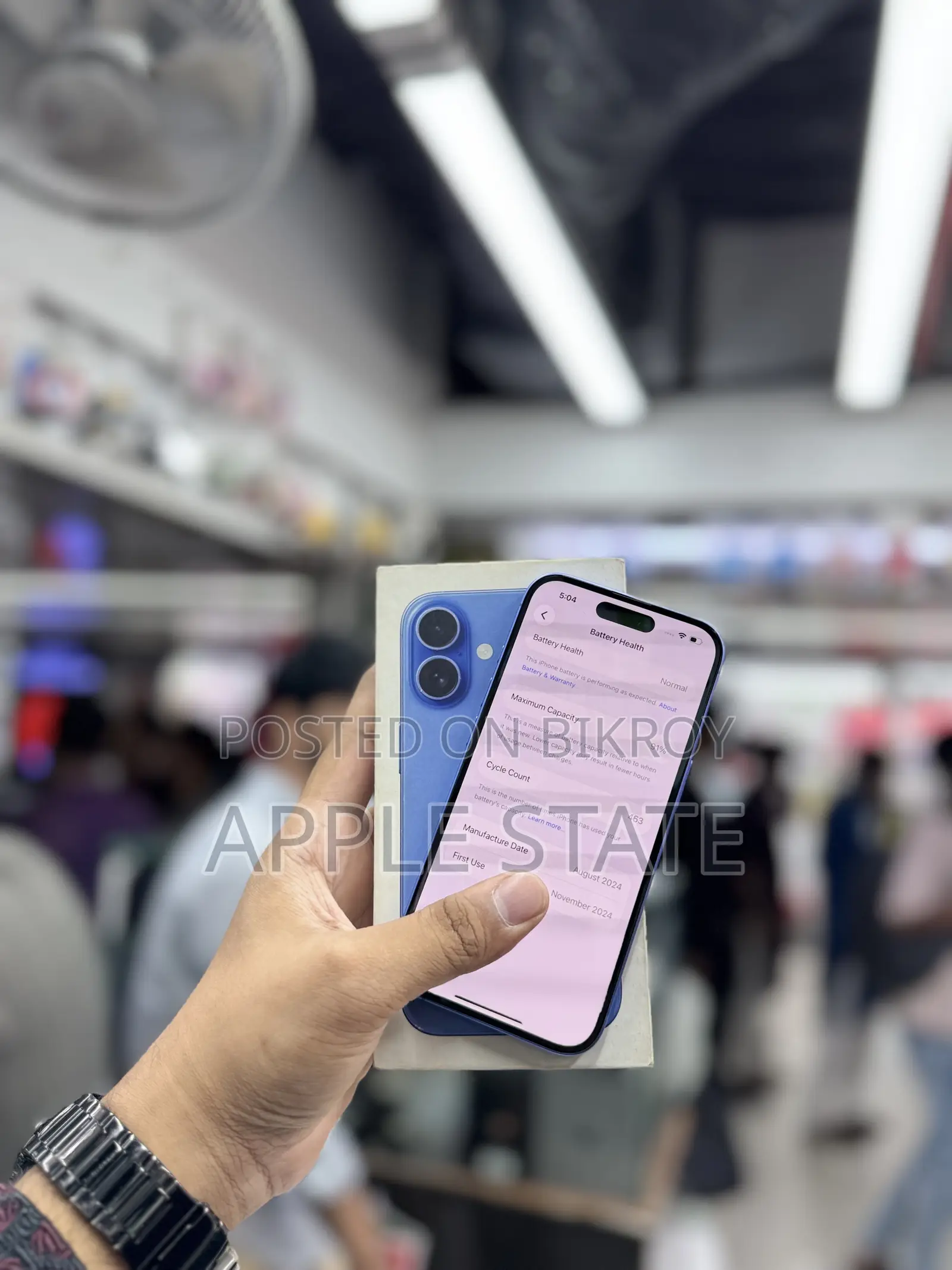 Apple iPhone 16 128 GB Blue