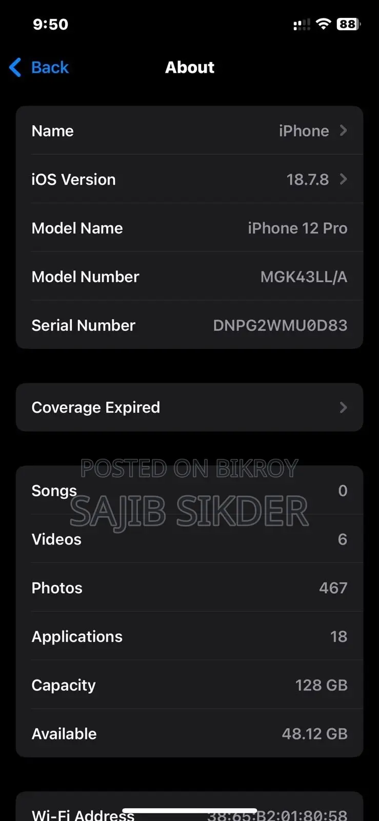 Apple iPhone 12 Pro 128 GB Blue