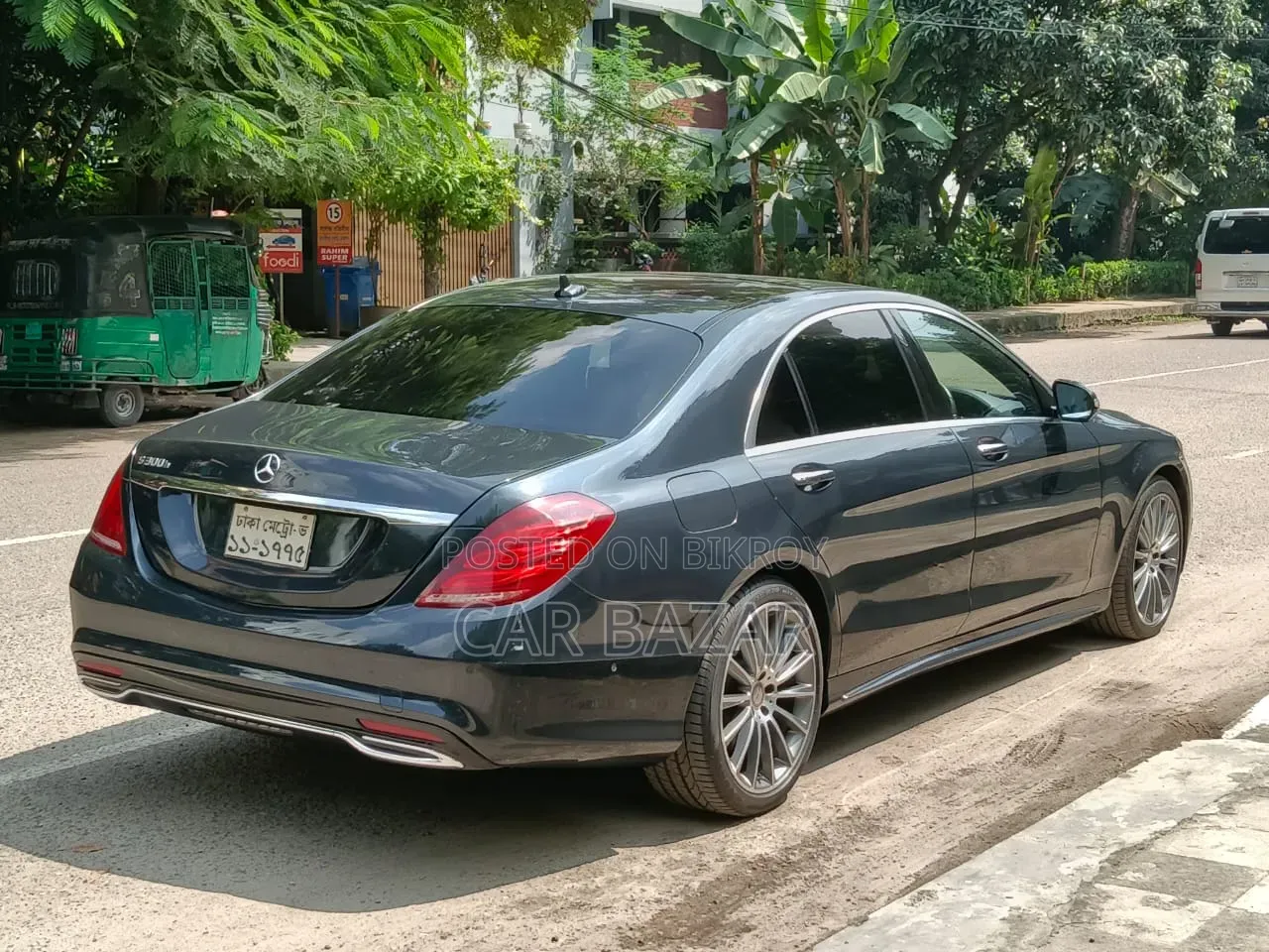 মার্সিডিজ-বেঞ্জ এস-ক্লাস এস ৫০০ ফোরম্যাটিক এল (ভি২২২) ২০১৬ ব্লু