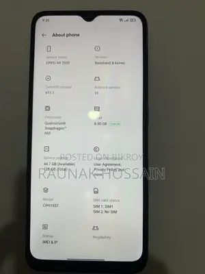 Oppo A9 128 GB Blue