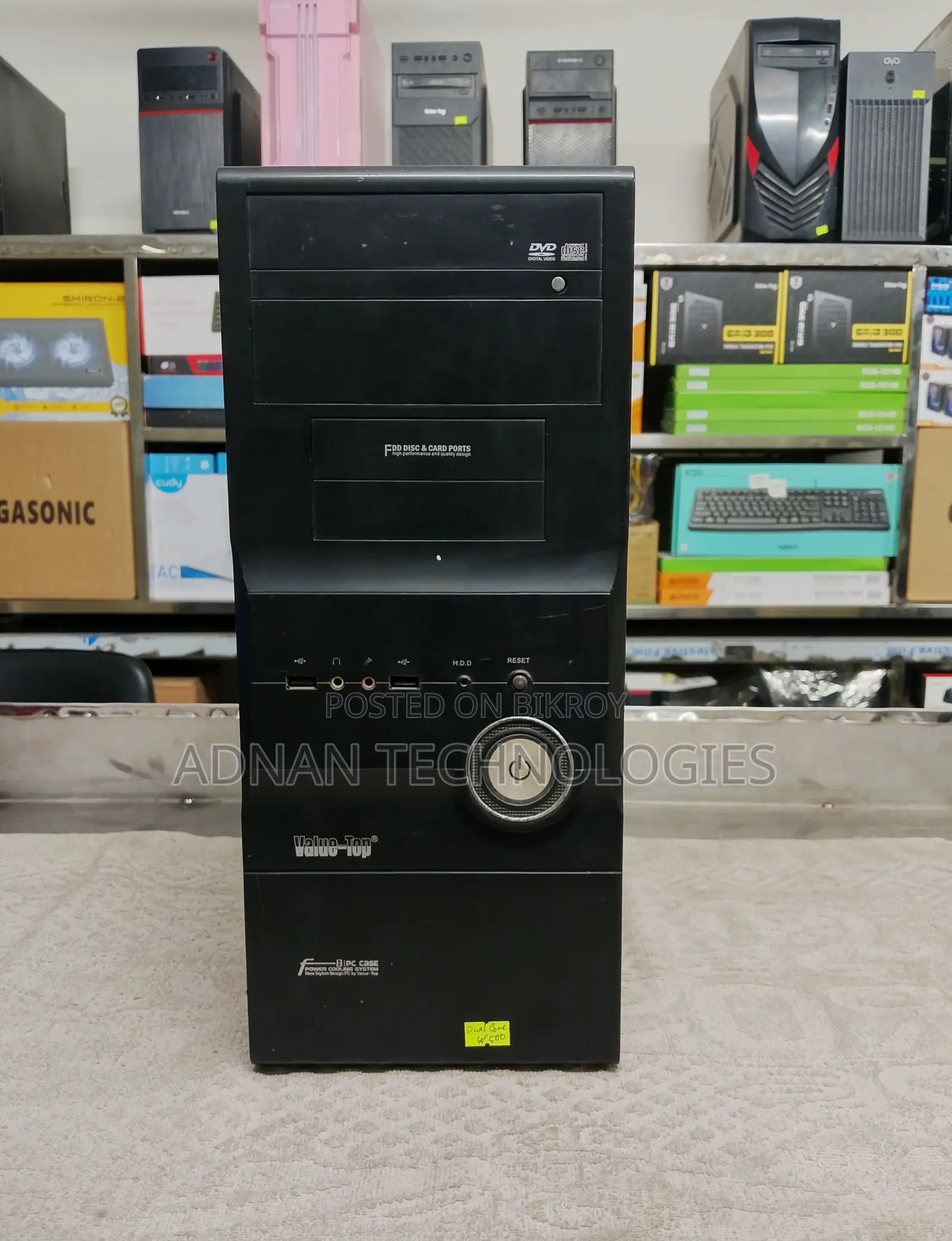 Desktop Computer 4GB Intel Core 2 Duo HDD 500GB