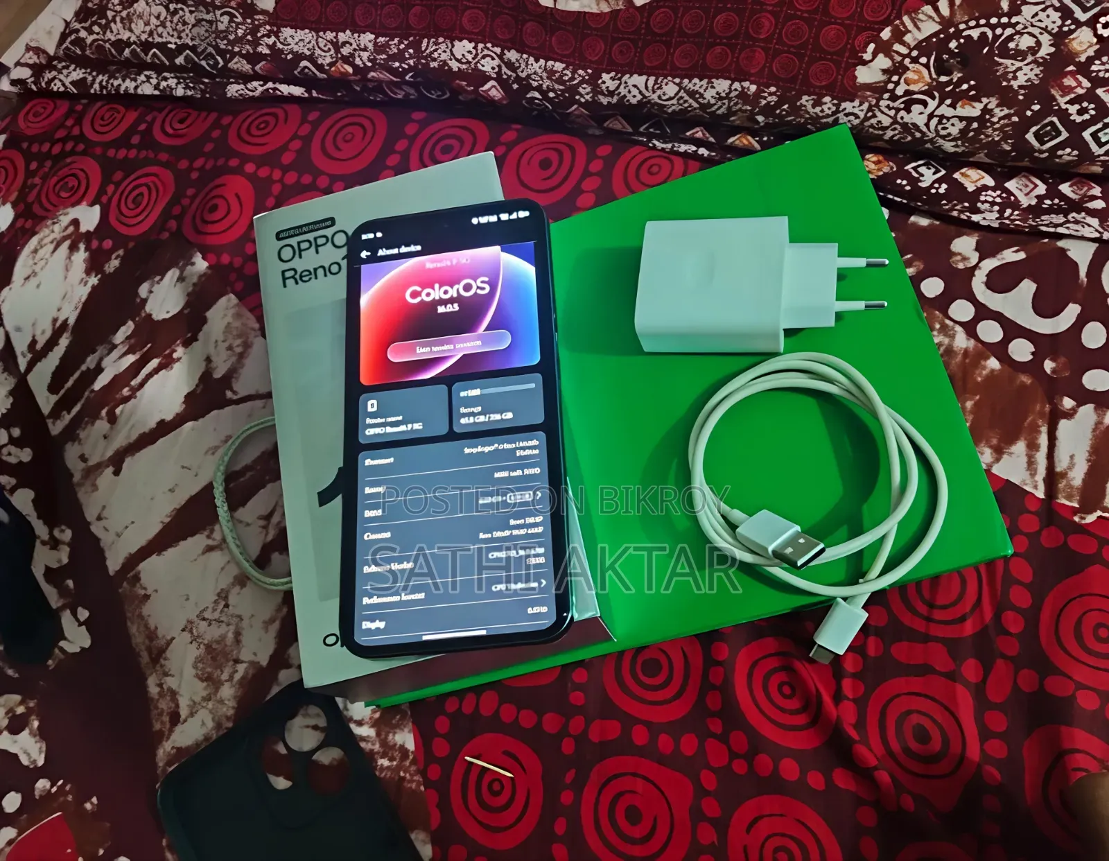 অপ্পো রেনো ১৪ এফ ২৫৬ জিবি ব্ল্যাক