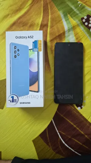 New Samsung Galaxy A52 5G 128 GB Black