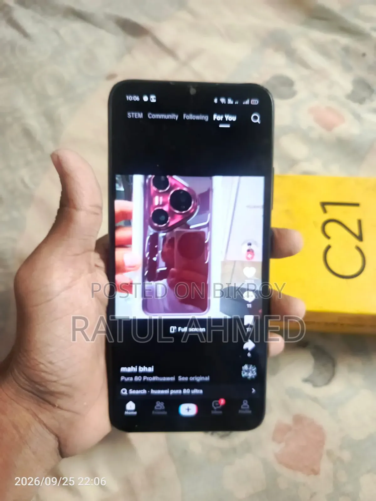 Realme C21Y 64 GB Black