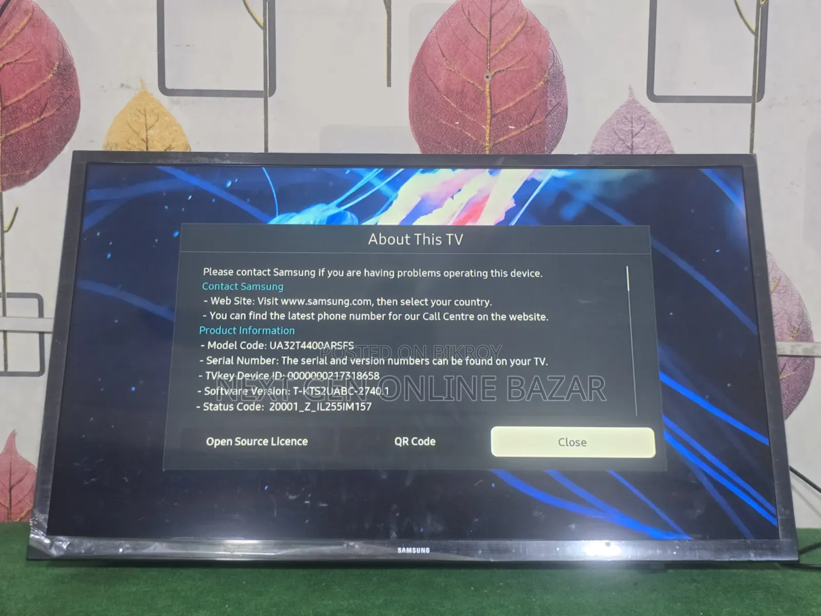 Samsung 32" Voice Control Smart LED TV