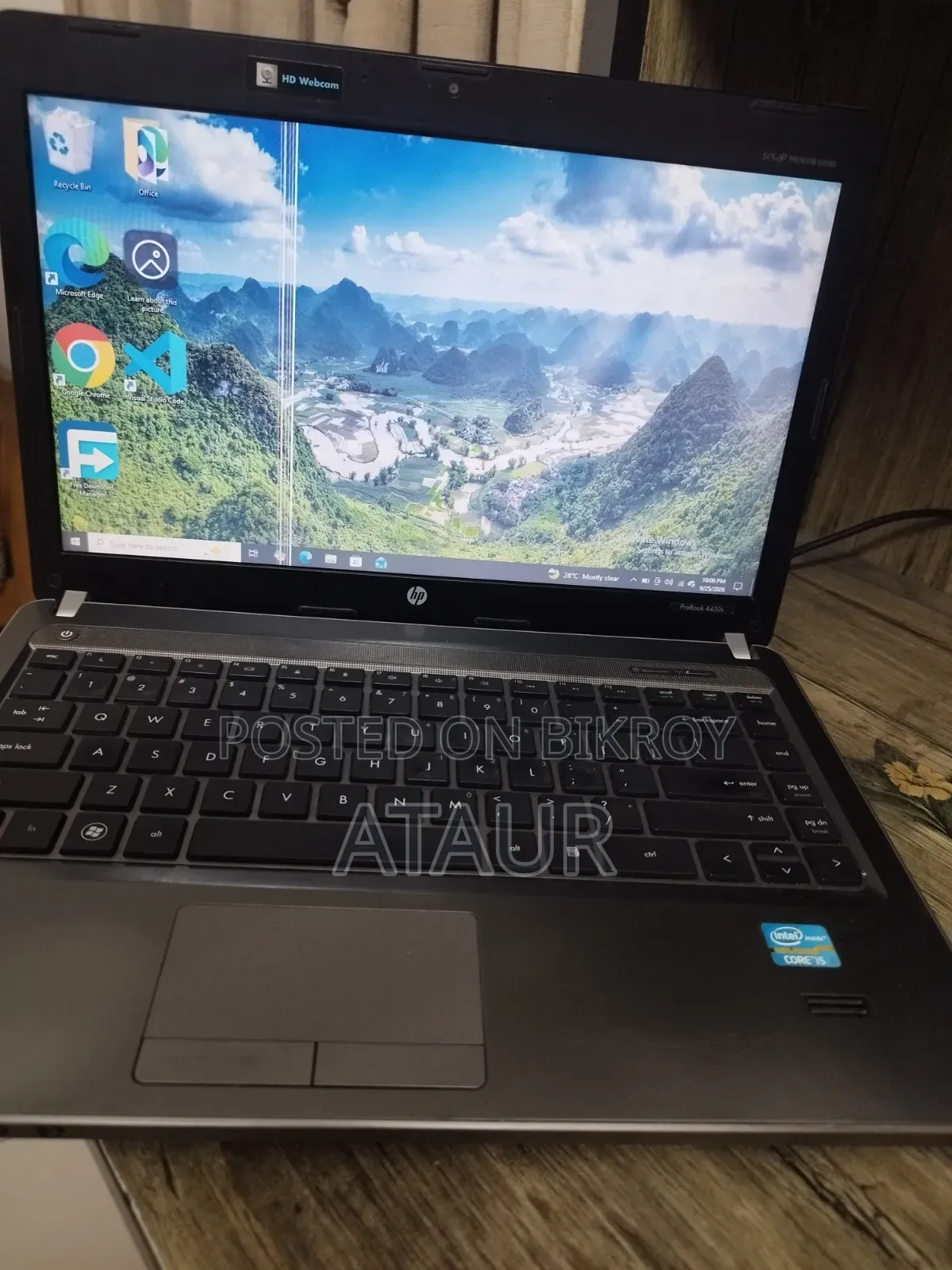 Laptop HP ProBook 4430S 8GB Intel Core i5 SSD 128GB