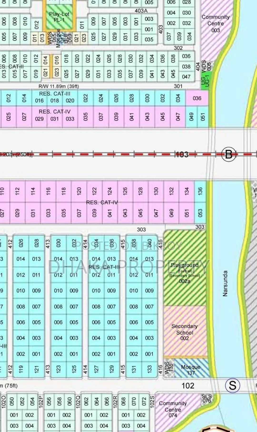 15 Katha East Facing Land Near 300ft at Sector 2