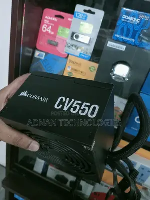 Corsair CV550 550W 80 Plus Bronze Certified Power Supply - Full Fresh