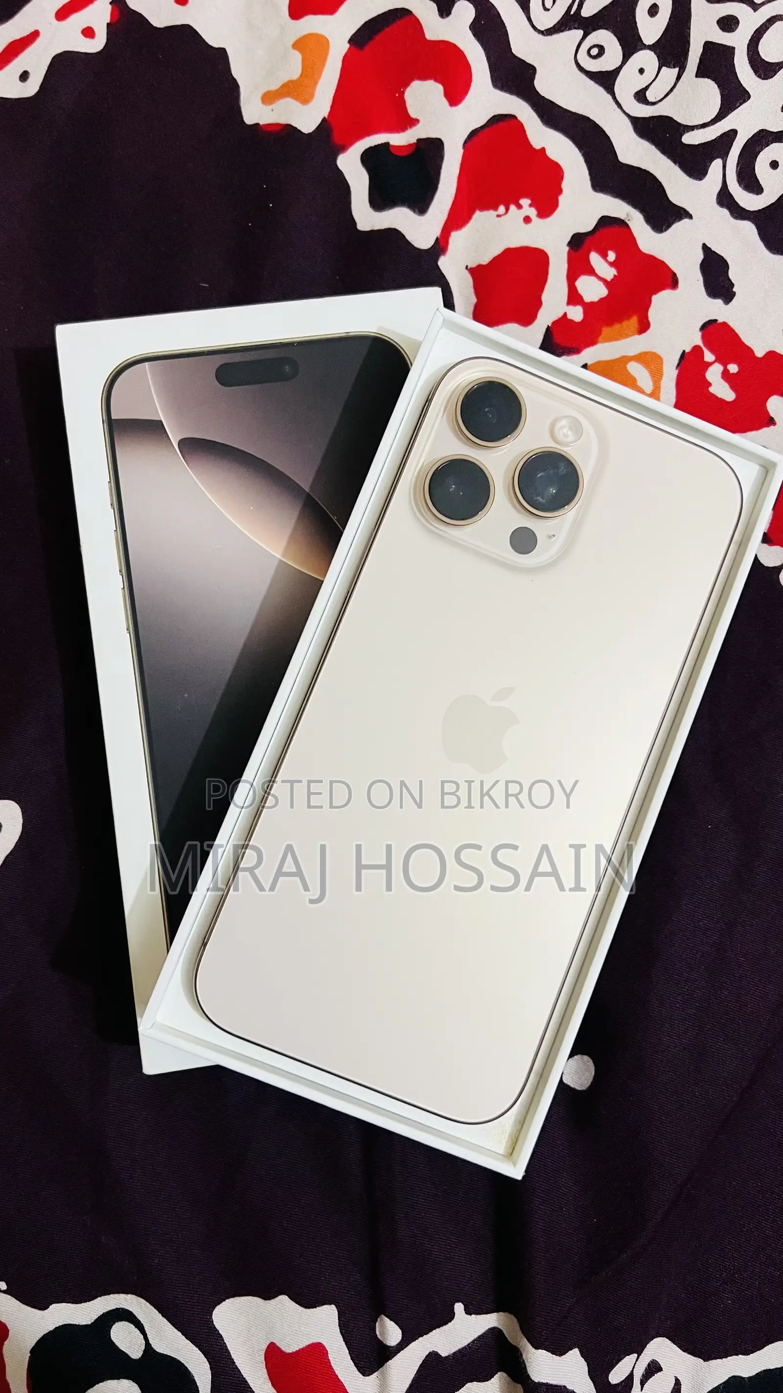 New Apple iPhone 16 Pro Max 256 GB Gold