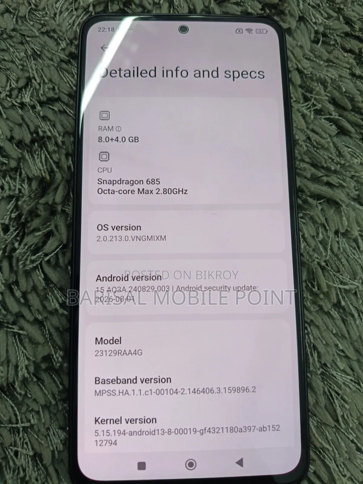 Xiaomi Redmi Note 13 256 GB Black
