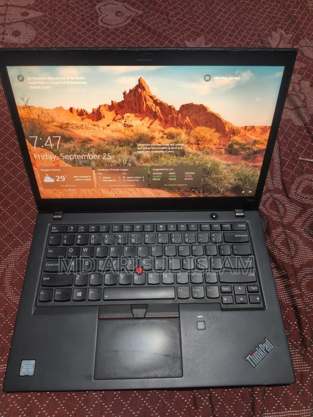 Laptop Lenovo ThinkPad Yoga 8GB Intel Core i5 SSD 256GB