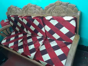Segun Wood Sofa Set