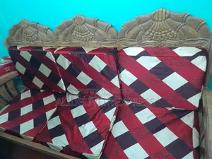 Segun Wood Sofa Set