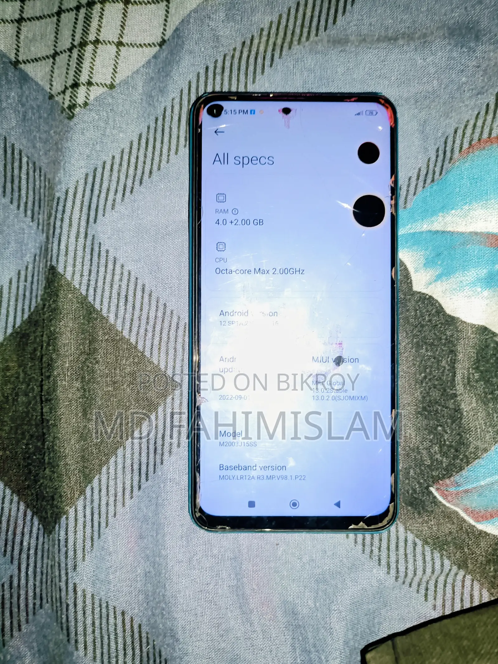 Realme 9 128 GB Blue
