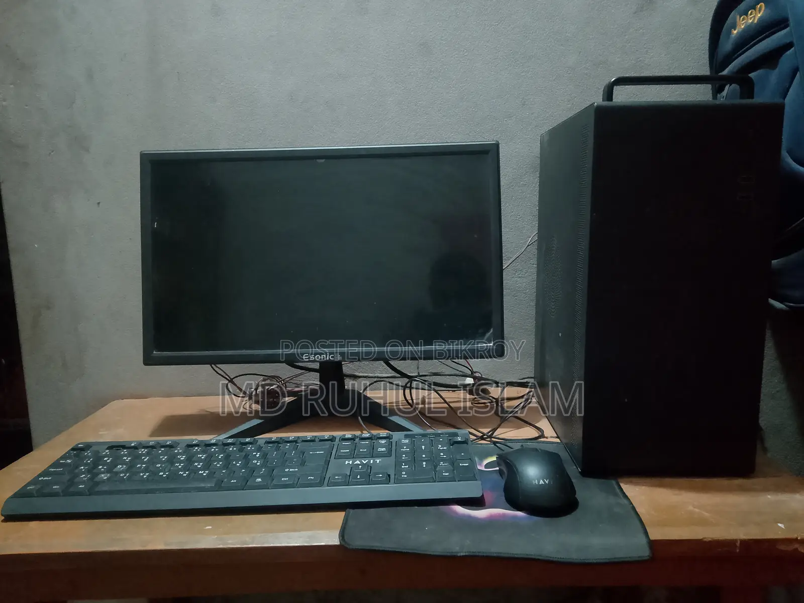 Desktop Computer MSI 8GB Intel Core i3 SSD 128GB
