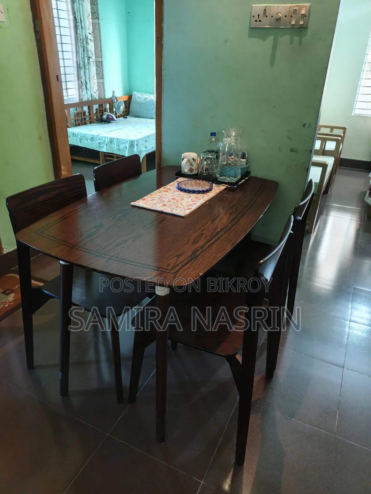 Sofa Set, Dining Table, Rack, Almirah, Sofa cum Bed with 2 Long Foams