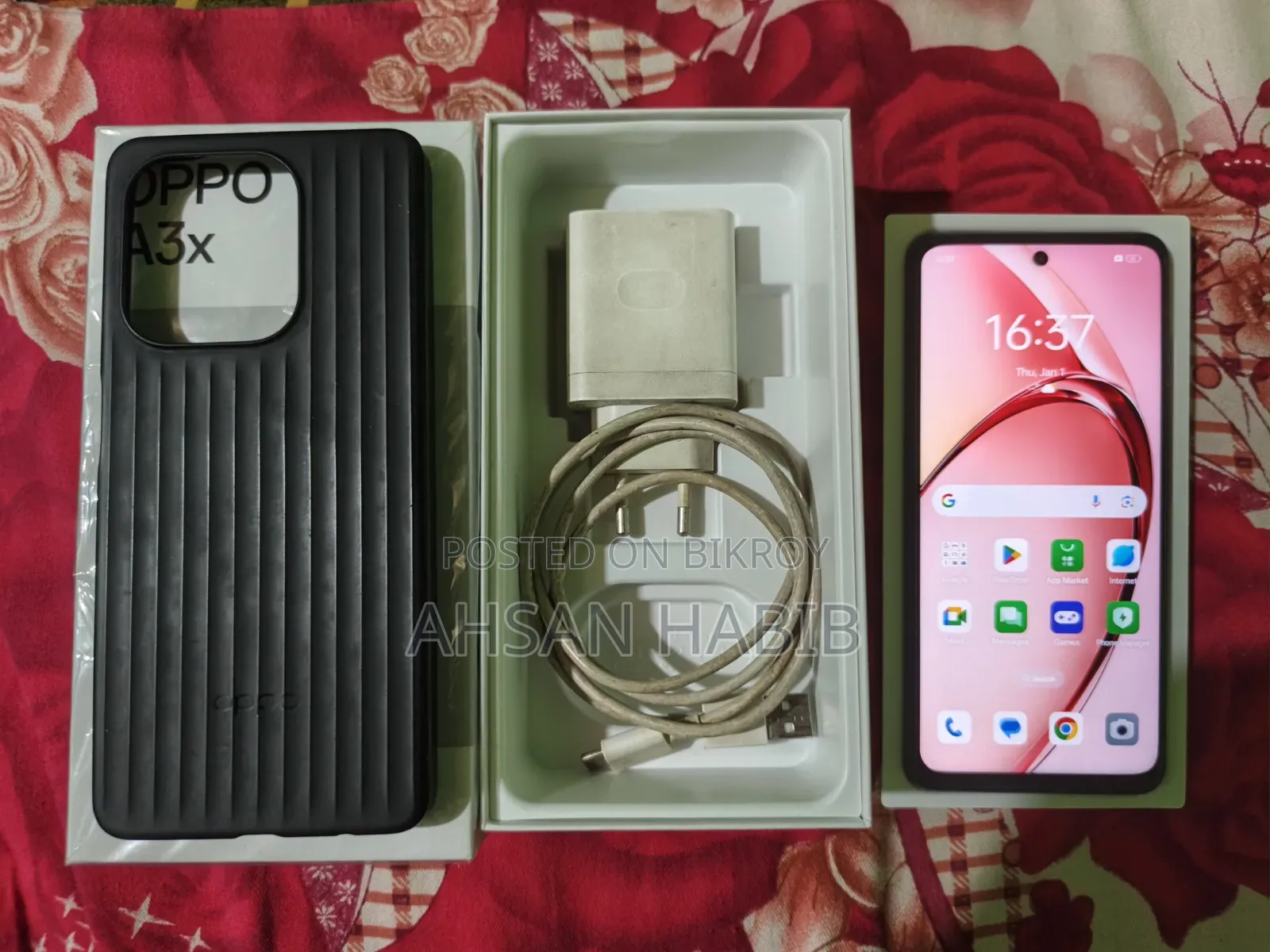 অপ্পো এ৩এক্স ৬৪ জিবি রেড