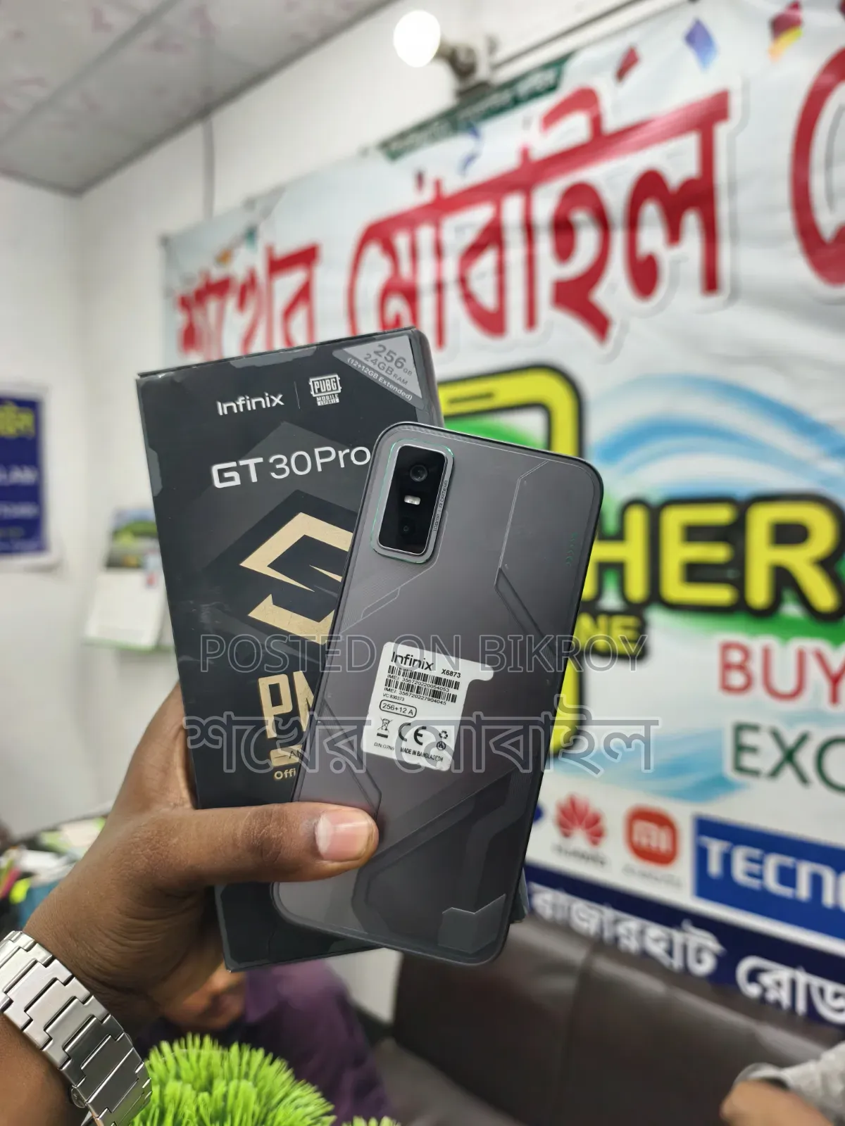 Infinix GT 30 Pro 5G 256 GB Black