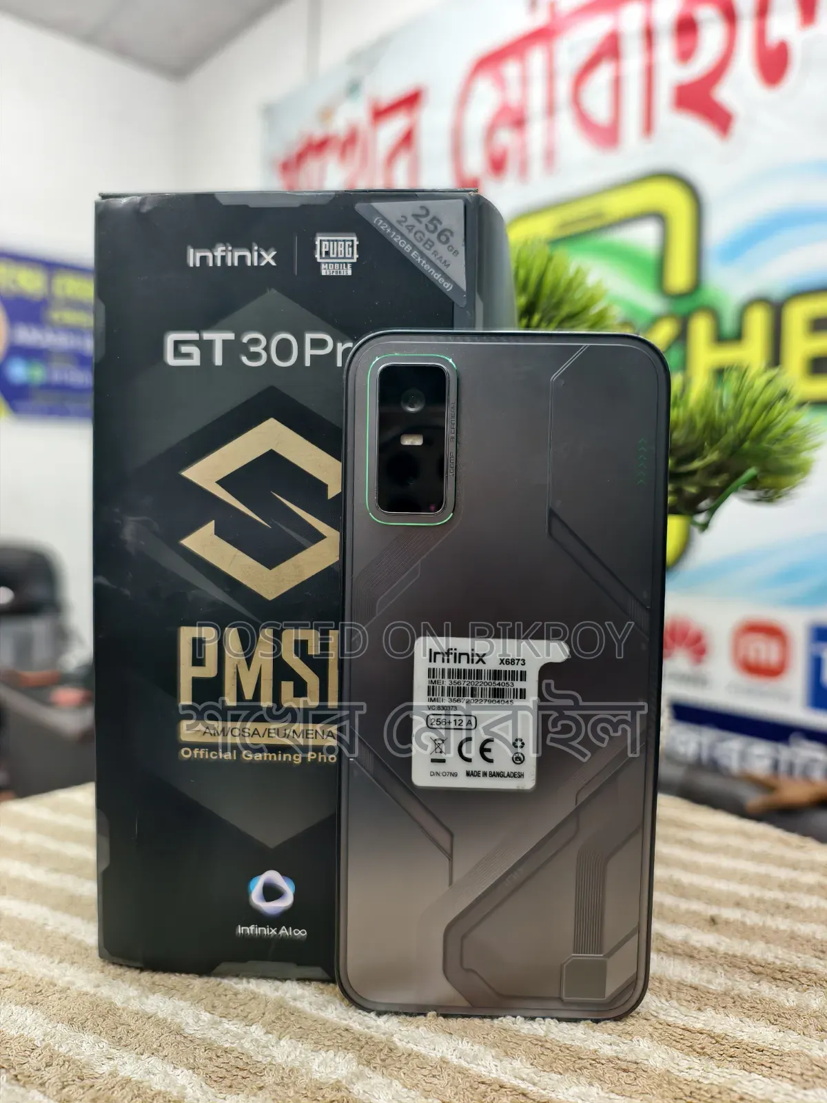 Infinix GT 30 Pro 5G 256 GB Black