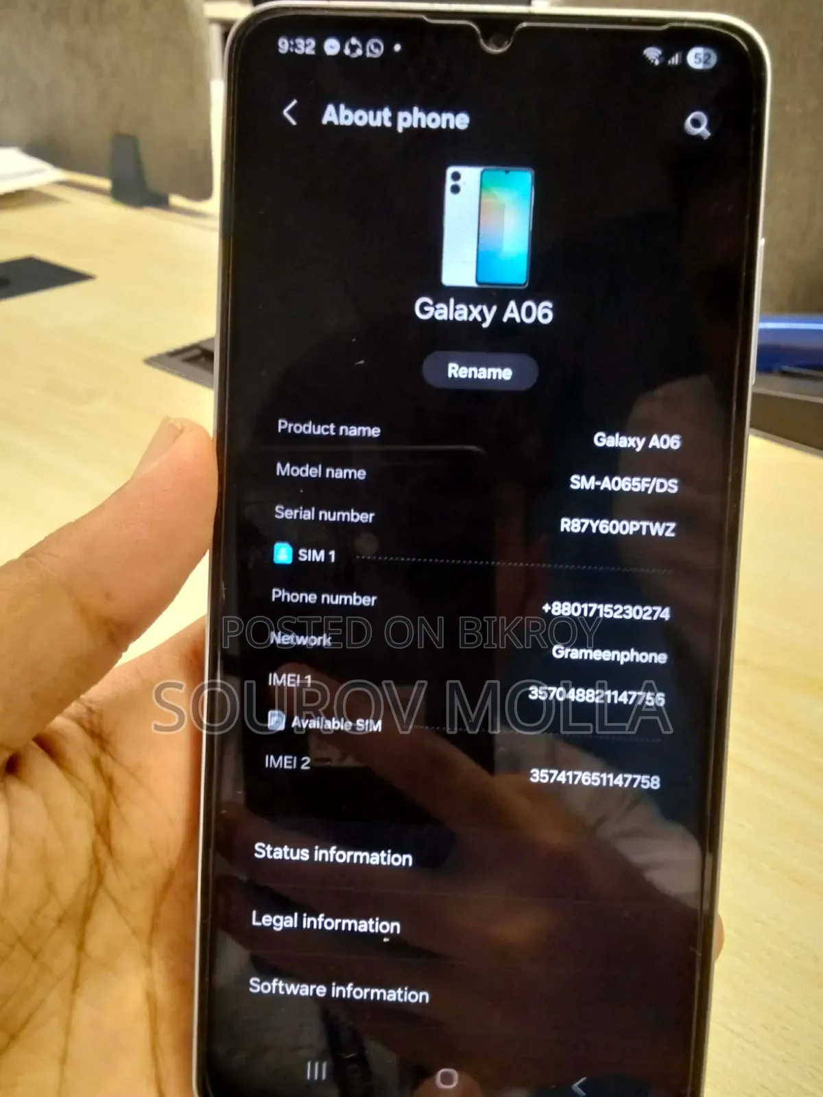 New Samsung Galaxy A06 128 GB