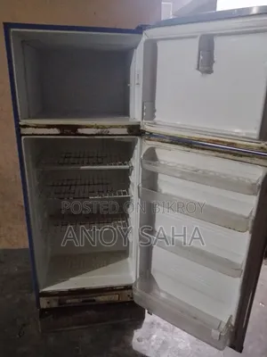 Singer Double Door Fridge 138L - Blue Color - Full Fresh Running
