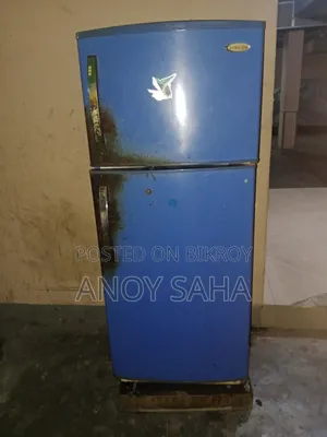 Singer Double Door Fridge 138L - Blue Color - Full Fresh Running