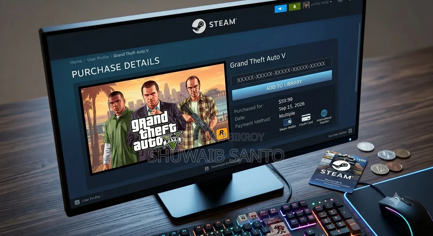 Gta v / RDR 2 and PC All Game