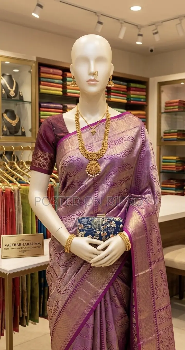 অরিজিনাল কানজিপুরাম শাড়ি ( ব‍্যাঙ্গালোর থেকে আনা)