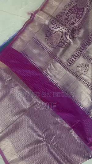 অরিজিনাল কানজিপুরাম শাড়ি ( ব‍্যাঙ্গালোর থেকে আনা)