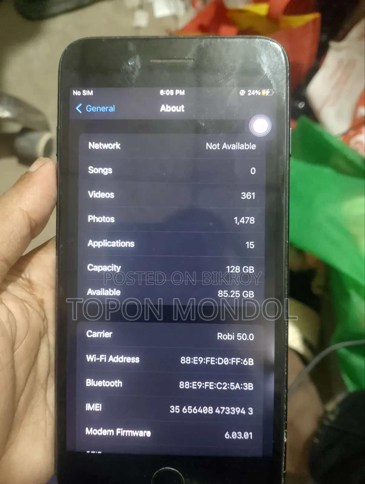 Apple iPhone 7 Plus 128 GB Black