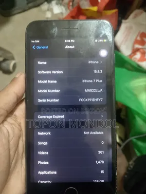 Apple iPhone 7 Plus 128 GB Black