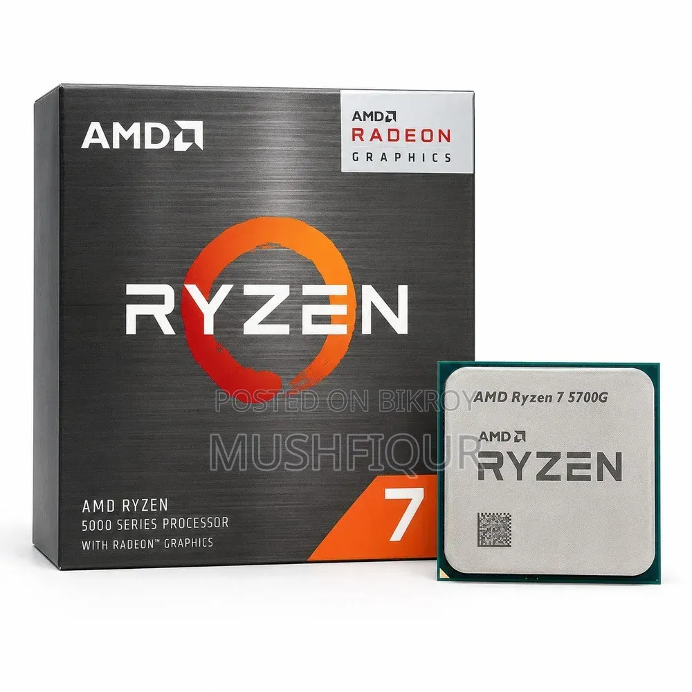 Ryzen 7 5700g With 1 Year Warranty