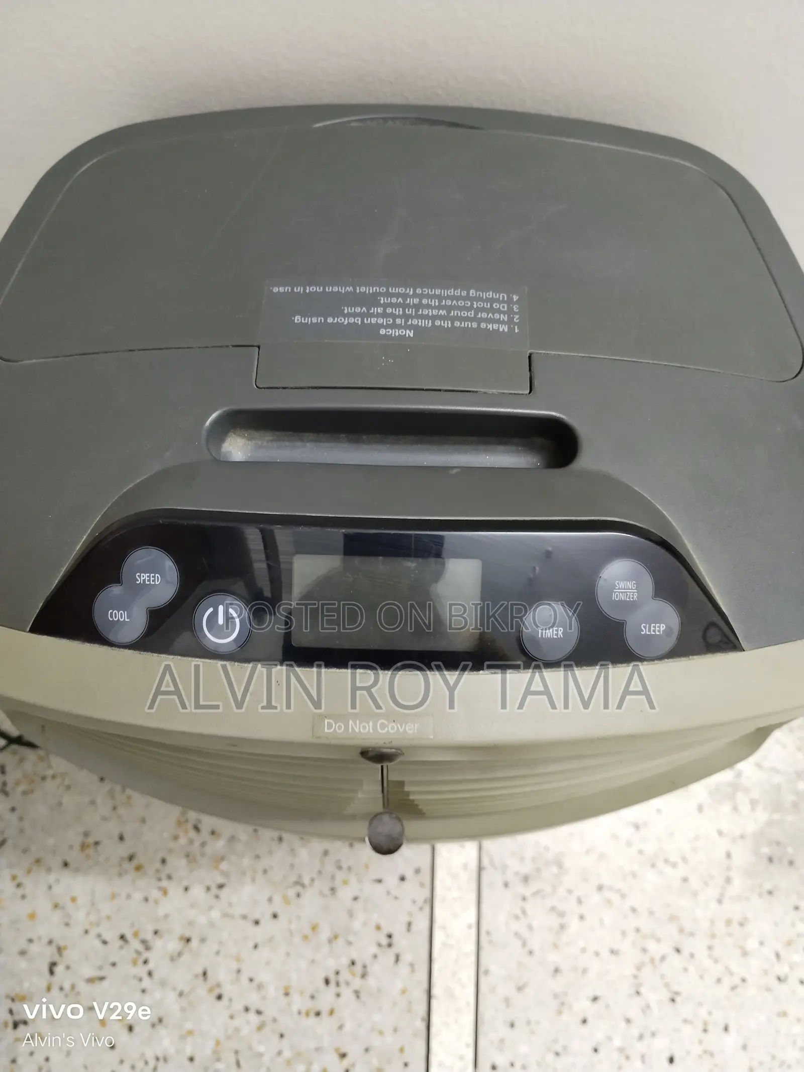 Honeywell Air Cooler Model: CL30XC