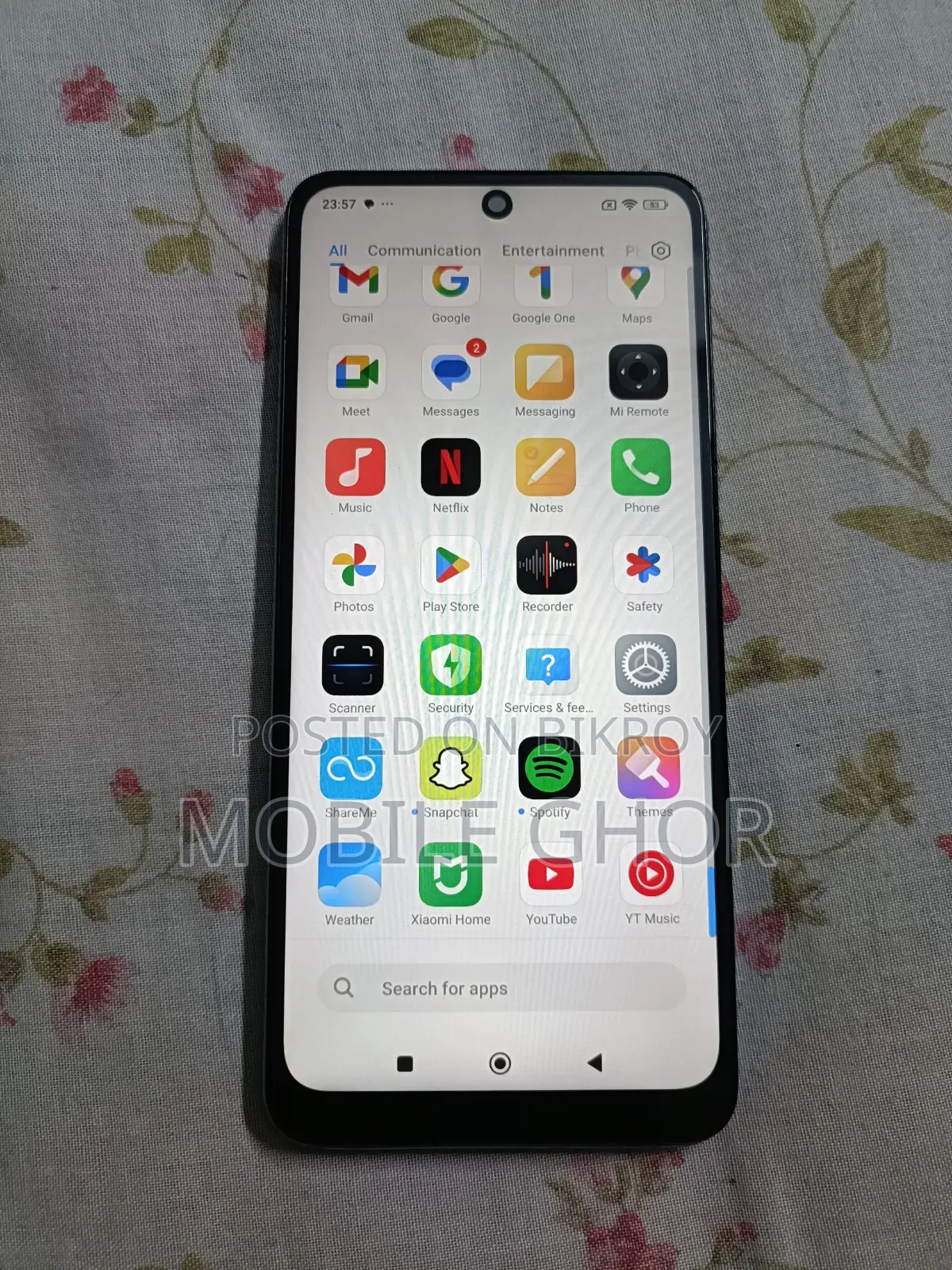 শাওমি রেডমি নোট ১২ ১২৮ জিবি অরেঞ্জ