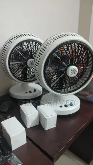 ডিসিসি রিচার্জেবল টেবিল ফ্যান