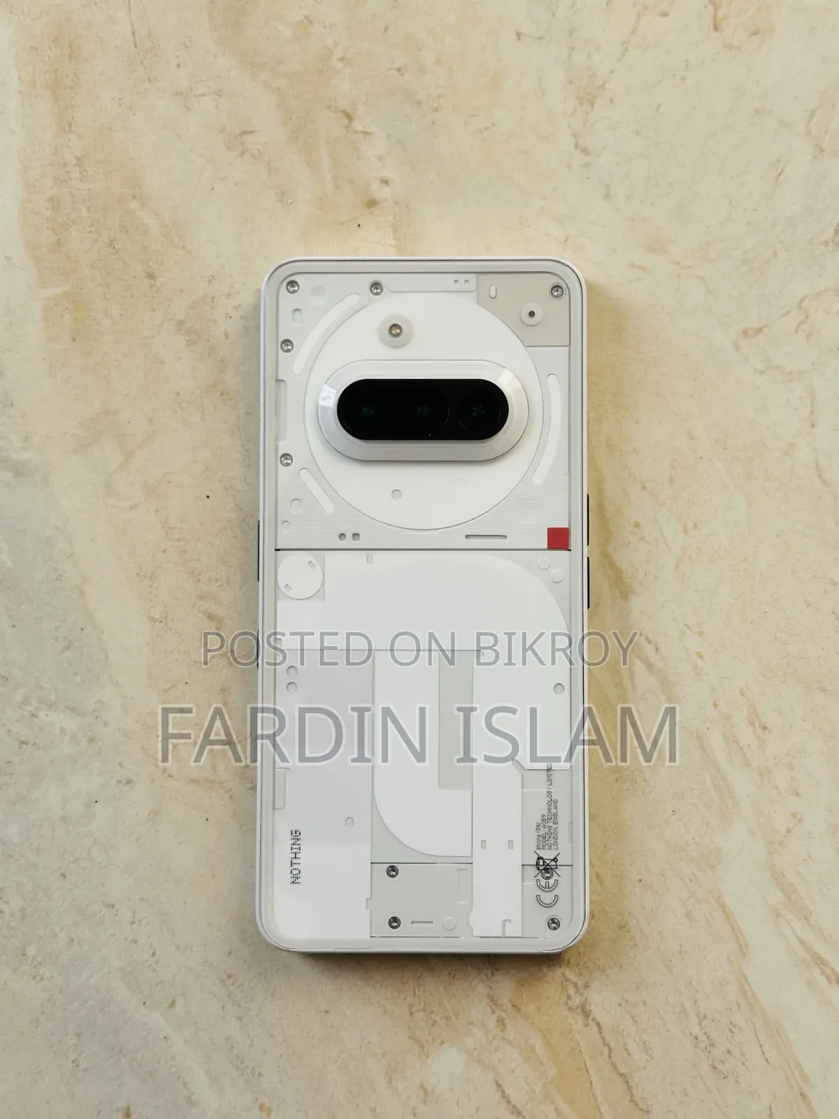 Nothing Phone 3a 128 GB White