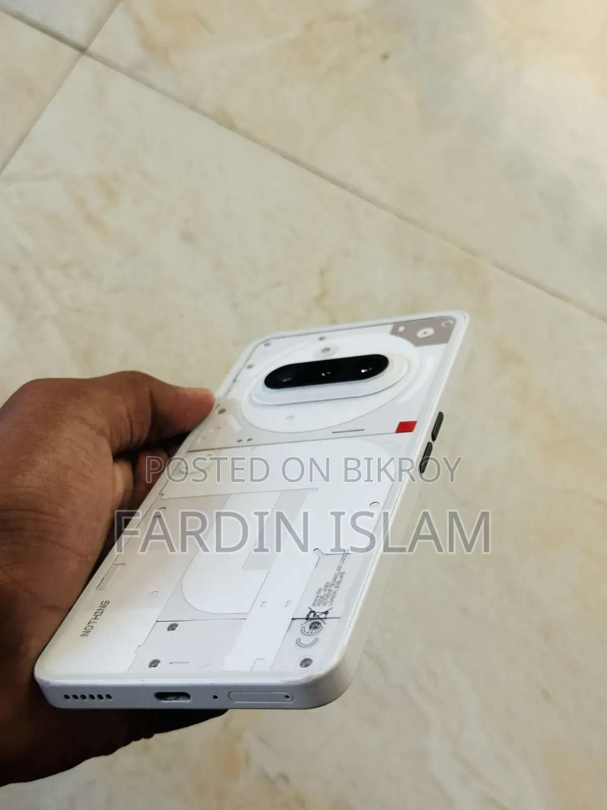 Nothing Phone 3a 128 GB White