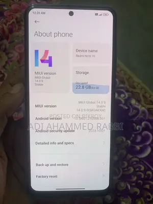 Xiaomi Redmi Note 10 64 GB Blue
