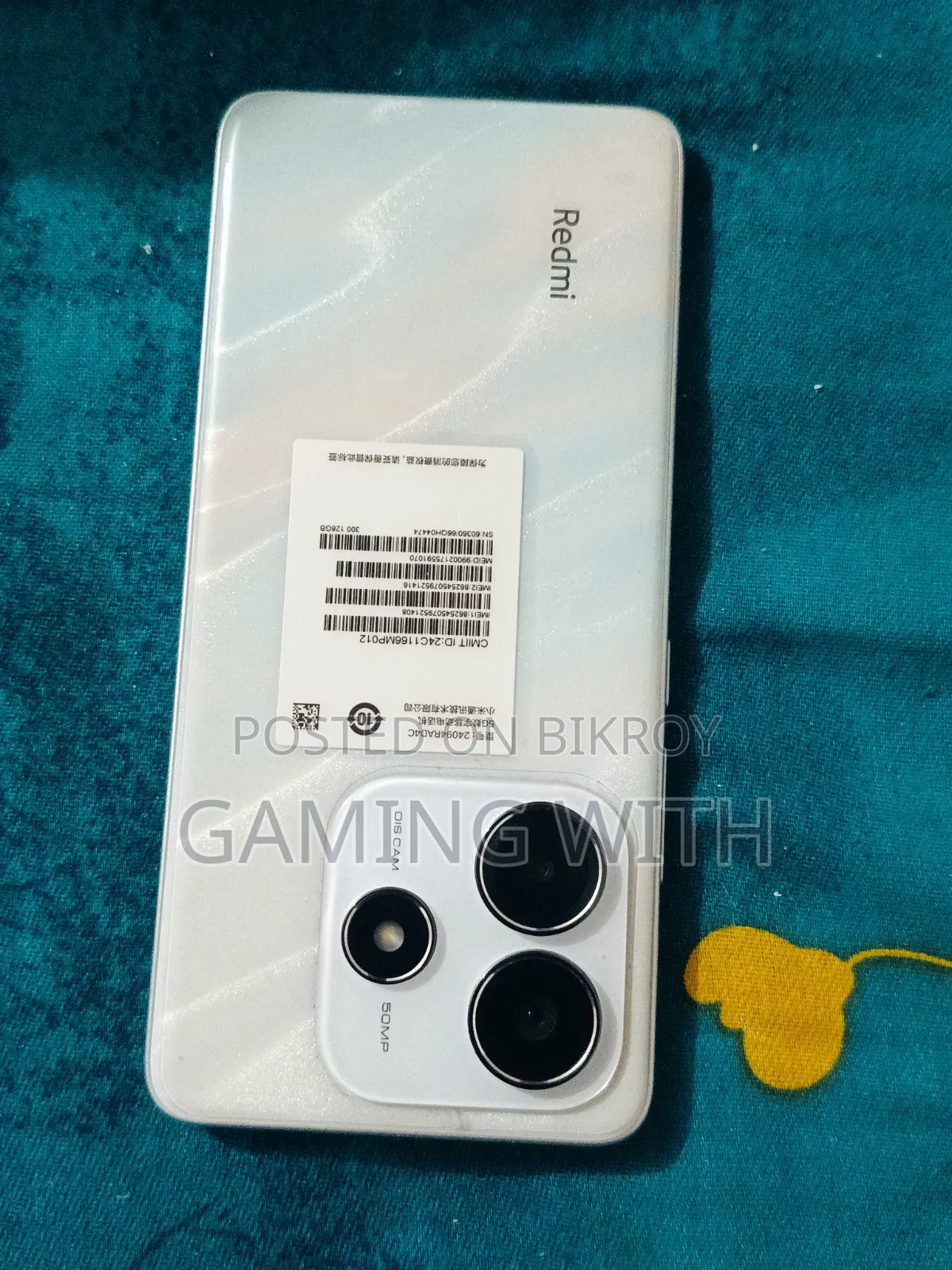 নতুন শাওমি রেডমি নোট ১৪ ফোরজি ১২৮ জিবি হোয়াইট