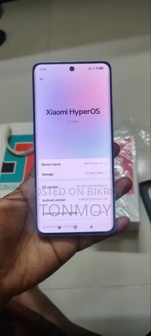 New Xiaomi Redmi Note 15 128 GB Silver