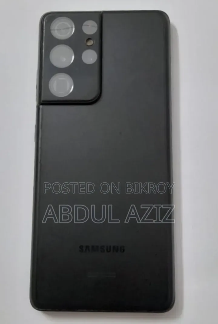 স্যামসাং গ্যালাক্সি এস২১ আল্ট্রা ৫জি ৫১২ জিবি কালো