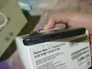 New Xiaomi Redmi Note 11 128 GB Black