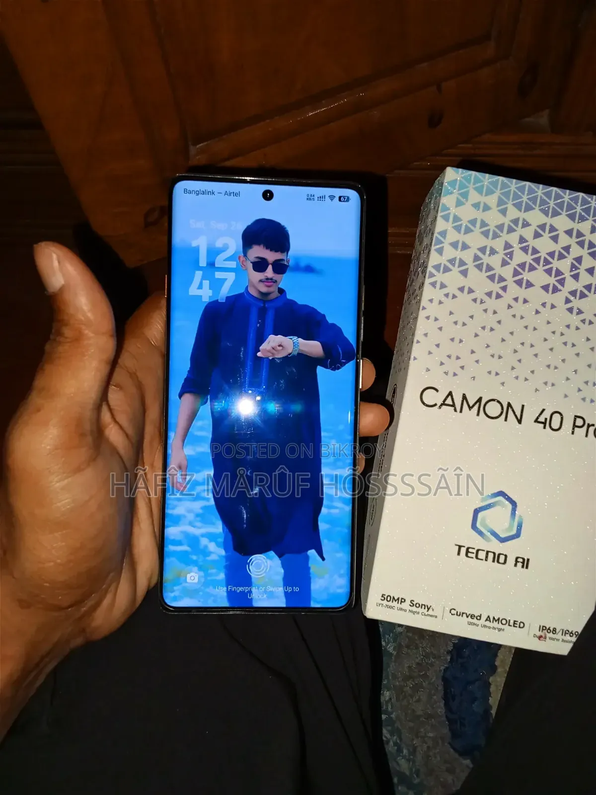 New Tecno Camon 40 Pro 4G 256 GB Bronze