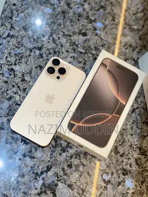 অ্যাপল আইফোন ১৬ প্রো ম্যাক্স ২৫৬ জিবি গোল্ড