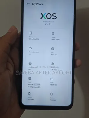 ইনফিনিক্স স্মার্ট ৯ ১২৮ জিবি ব্ল্যাক