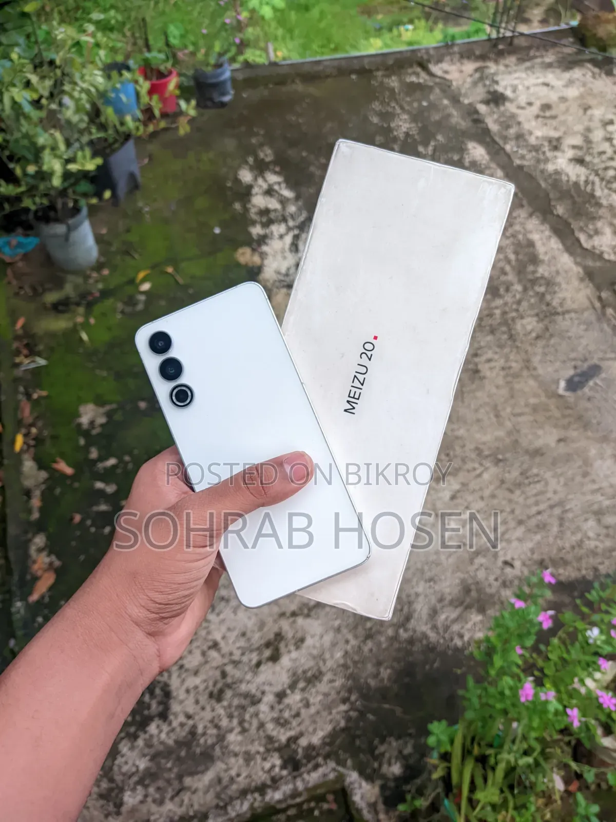 মেইজু ২০ ২৫৬ জিবি সাদা