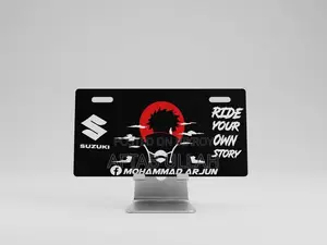 Bike Car Motorcycle Number Plate