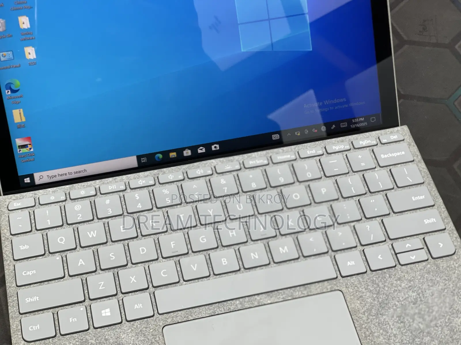 Laptop Microsoft Surface Go 2 16GB Intel Pentium SSD 128GB